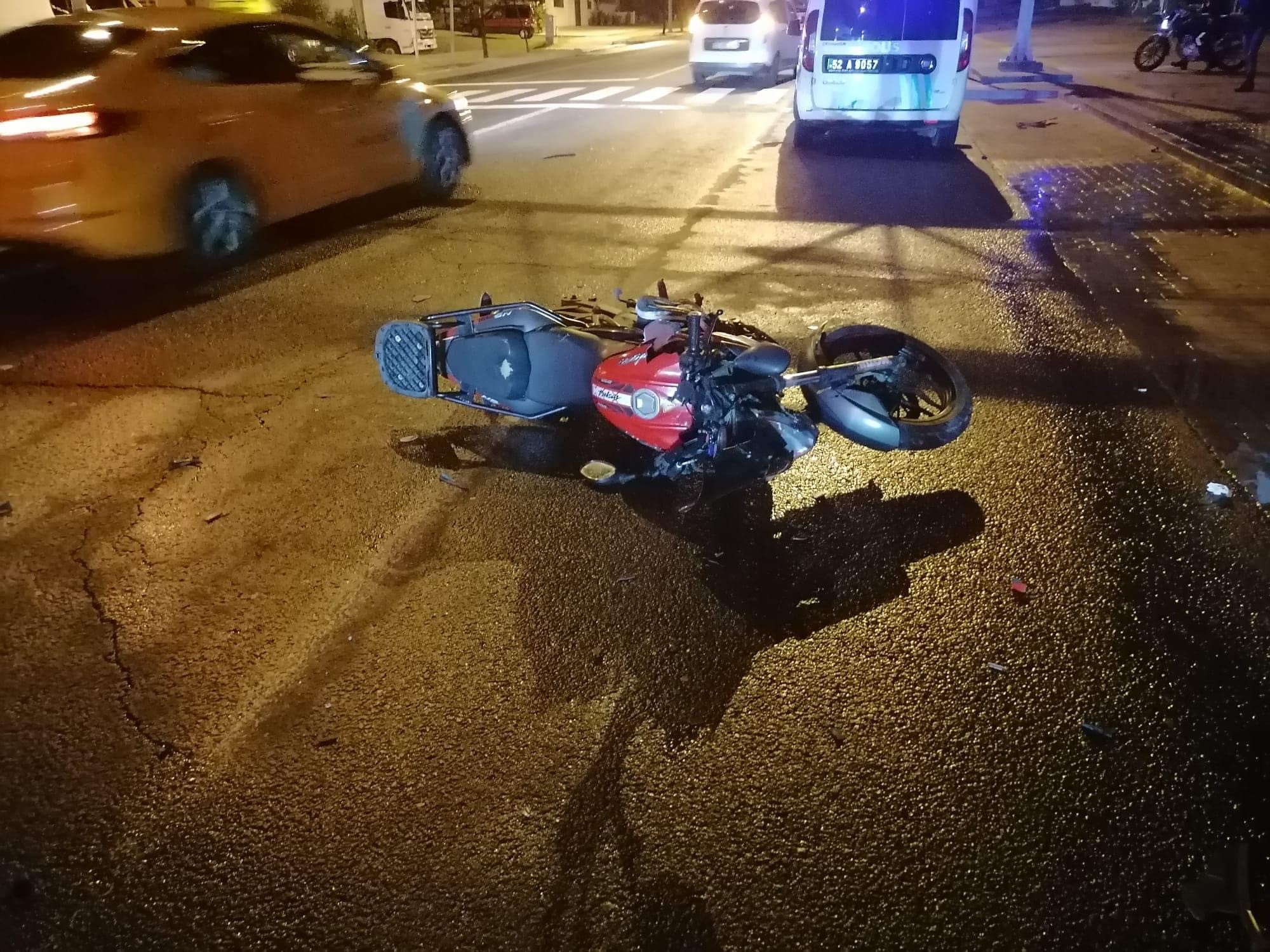 Ünye’deki Trafik Kazasında Motosiklet Sürücüsü Hayatını Kaybetti