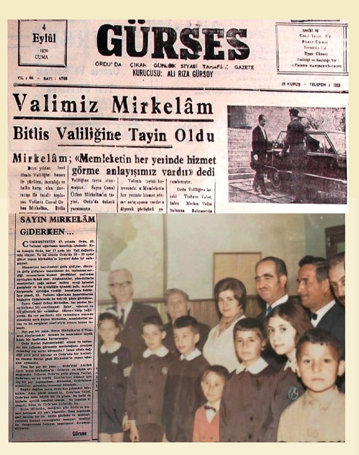 Ordu’da İz Bırakan Valiler – Ordu Olay Gazetesi