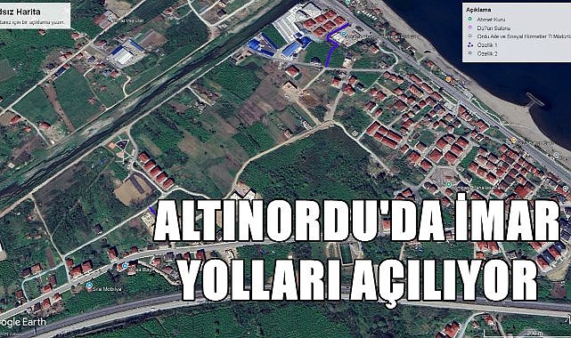 Altınordu Belediyesi’nden 6 Km Yeni İmar Yolu – GÜNDEM