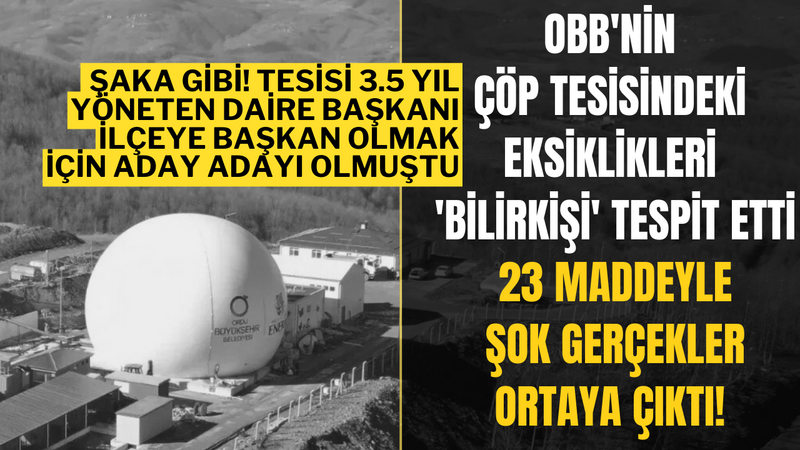 OBB’nin Çöp Tesisindeki Eksiklikleri ‘Bilirkişi’ Tespit Etti 23 Maddeyle Şok Gerçekler Ortaya Çıktı! – Ordu Olay Gazetesi