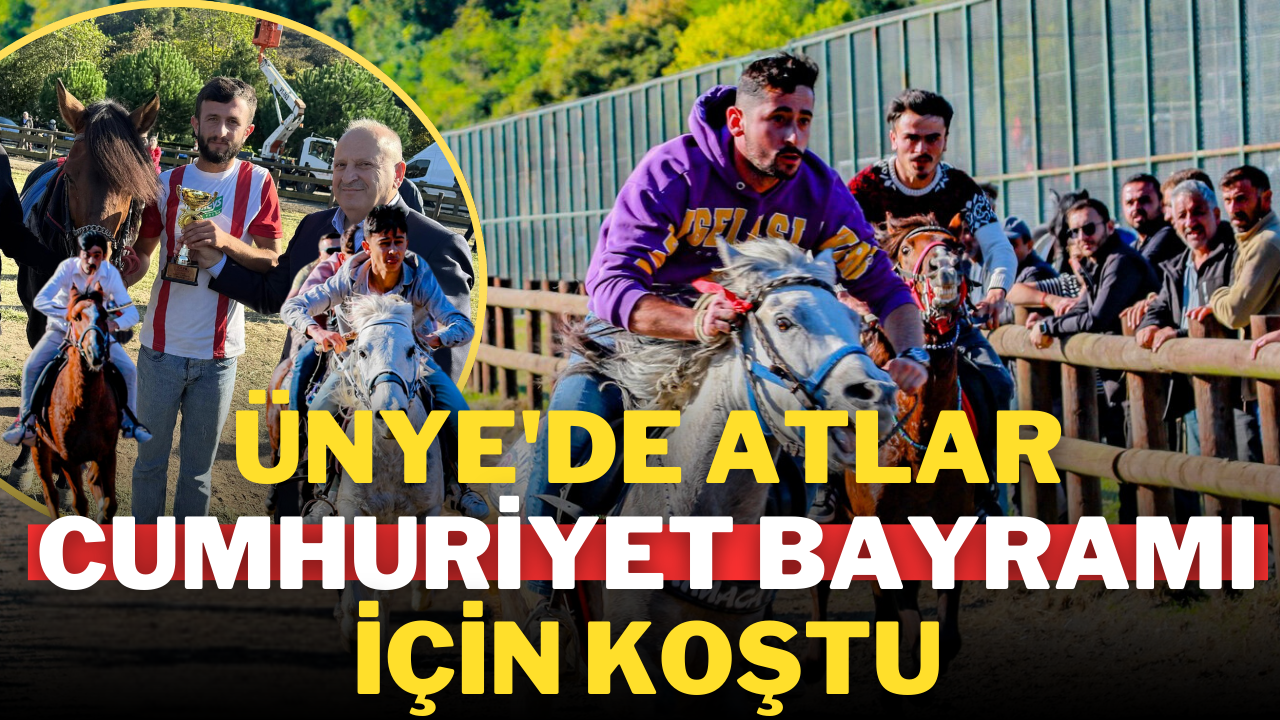 Ünye’de Atlar Cumhuriyet Bayramı İçin Koştu – Ordu Olay Gazetesi