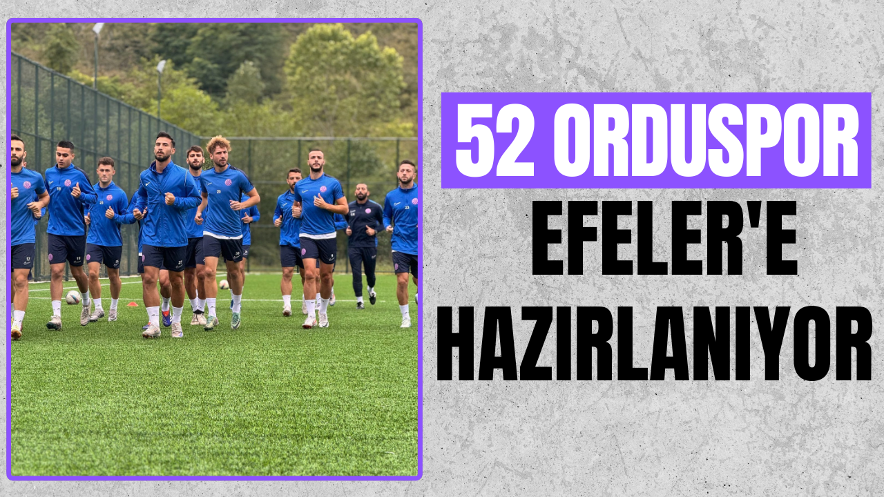 52 Orduspor Efeler’e Hazırlanıyor – Ordu Olay Gazetesi