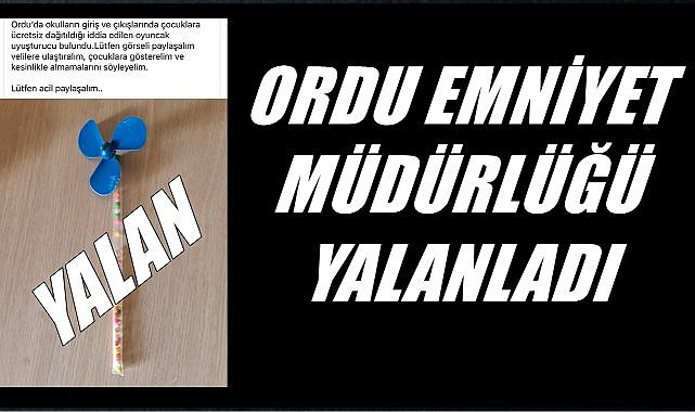 Ordu Emniyet Müdürlüğü Sosyal Medyada Paylaşılan Haberleri Yalanladı – GÜNDEM