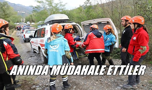 Ordu Sağlık Müdürlüğü'nden UMKE İl Tatbikatı