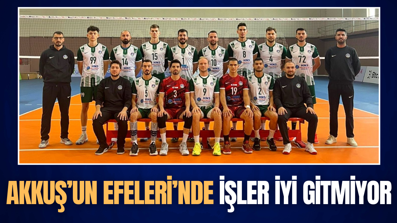 Akkuş’un Efeleri’nde İşler İyi Gitmiyor – Ordu Olay Gazetesi