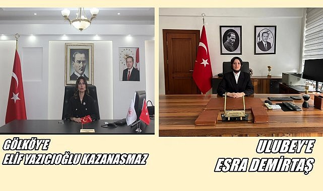 Ulubey'e Esra Demirtaş, Gölköy'e Elif Yazıcıoğlu Kazanasmaz Atandı