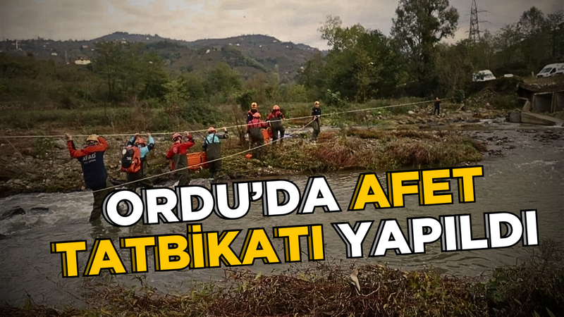 Ordu’da Afet Tatbikatı Yapıldı – Ordu Olay Gazetesi