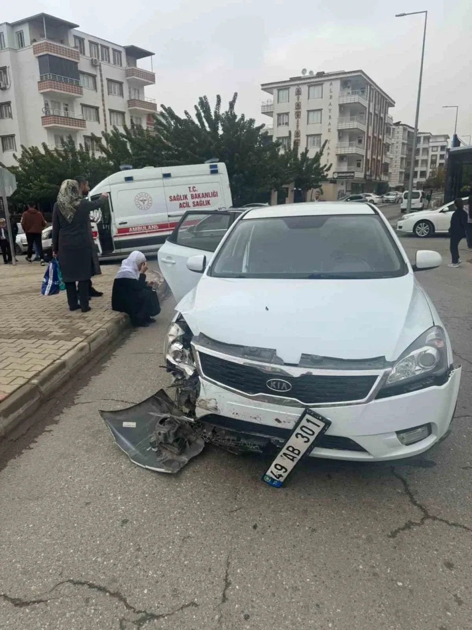 Batman’da trafik kazası: 2 yaralı – Ordu Olay Gazetesi