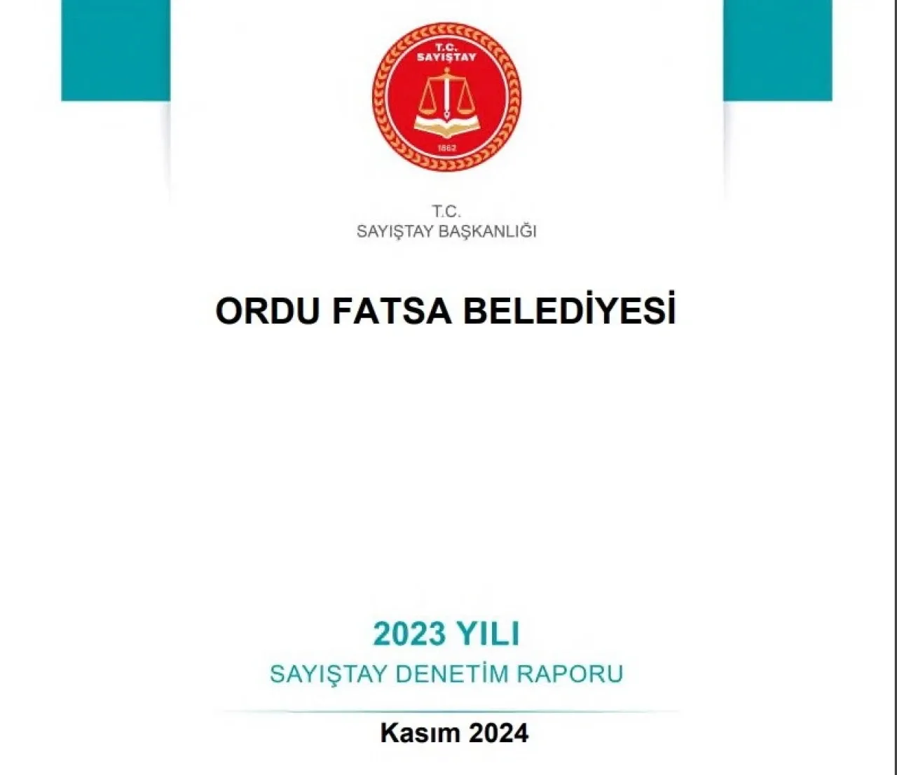 Fatsa Belediyesi’nin ’2023 Yılı Sayıştay Denetim Raporu’ – Ordu Olay Gazetesi