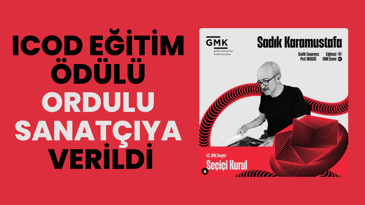 Icod Eğitim Ödülü Ordulu Sanatçıya Verildi – Ordu Olay Gazetesi