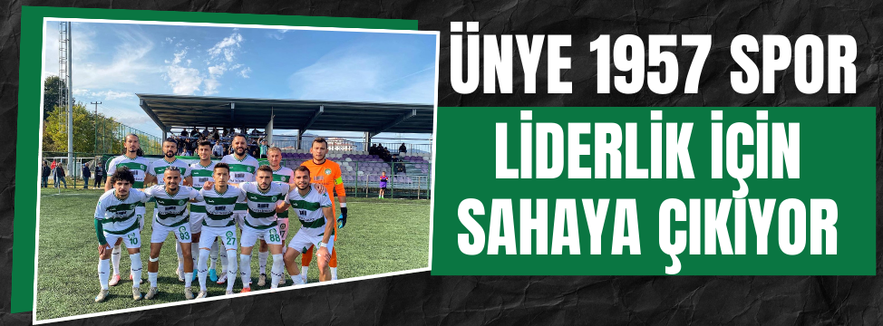 Ünye 1957 Spor Liderlik İçin Sahaya Çıkıyor – Ordu Olay Gazetesi