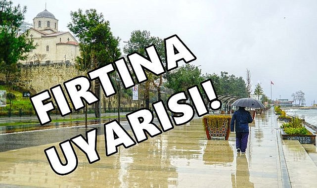 Ordu’ya Kuvvetli Fırtına Uyarısı – GÜNDEM