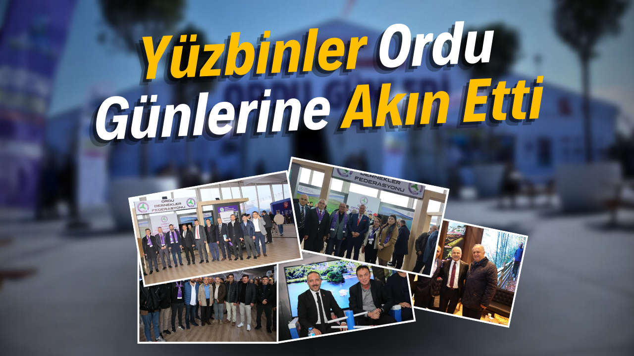 Yüzbinler Ordu Günlerine Akın Etti – Ordu Olay Gazetesi