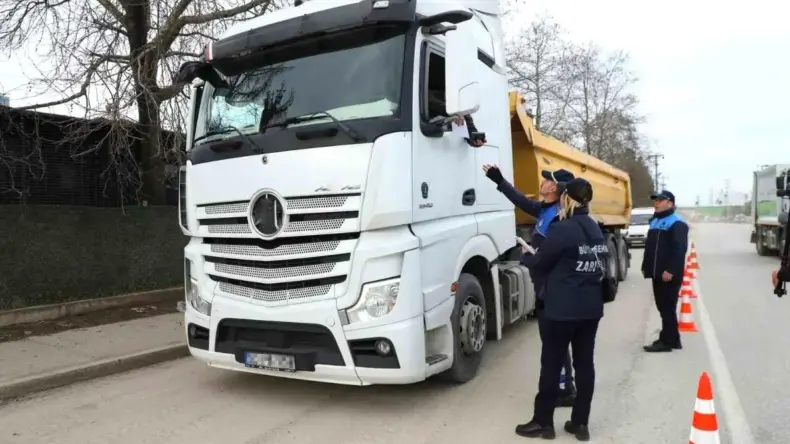 Ordu’da Ağır Tonajlı Araçlara Geniş Çaplı Denetim